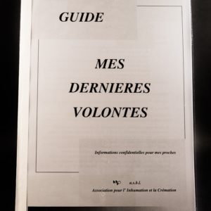 Guide Mes Dernières Volontés Heirbrant pompes funèbres