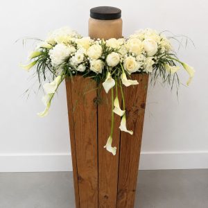Arrangement floral piur urne cinéraire